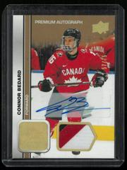 Connor Bedard [Autograph Patch] #8 Hockey Cards 2023 Upper Deck Team Canada Juniors Prices