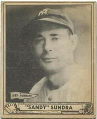 Sandy Sundra #122 Baseball Cards 1940 Play Ball Prices