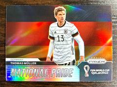 Thomas Muller #11 Soccer Cards 2022 Panini Prizm World Cup National Pride Prices