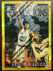 Hakeem Olajuwon [Refractor] Basketball Cards 1996 Finest Prices