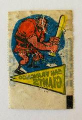 San Francisco Giants Baseball Cards 1961 Topps Magic Rub Offs Prices