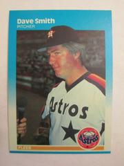 Dave Smith #69 Baseball Cards 1987 Fleer Prices