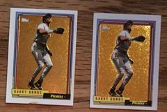 Barry Bonds [Gold] #380 Baseball Cards 1992 Topps Micro Prices