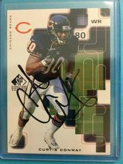Curtis Conway [Autograph] #CW Football Cards 1999 SP Signature Prices