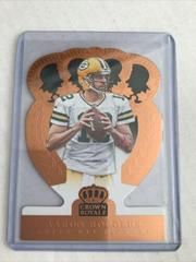 Aaron Rodgers [Green] #32 Football Cards 2014 Panini Crown Royale Prices