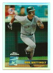 Don Mattingly [Refractor] #56 Baseball Cards 1996 Topps Chrome Prices
