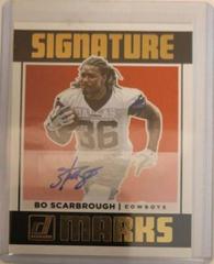 Bo Scarbrough Football Cards 2018 Donruss Signature Marks Prices