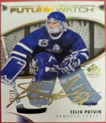 Felix Potvin [Black Autograph] #369 Hockey Cards 2020 SP Signature Edition Legends Prices