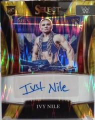 Ivy Nile [Gold Flash Prizm] Wrestling Cards 2022 Panini Select WWE Signature Selections Prices