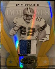 Emmitt Smith [Mirror Gold Material] #247 Football Cards 2008 Leaf Certified Materials Prices