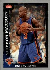 Stephon Marbury Basketball Cards 2008 Fleer Prices