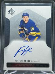 Peyton Krebs #C-KR Hockey Cards 2022 SP Authentic Chirography Autographs Prices
