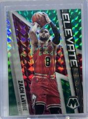 Zach LaVine [Green] #9 Basketball Cards 2021 Panini Mosaic Elevate Prices