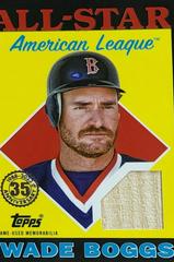 Wade Boggs [Black] #88ASR-WB Baseball Cards 2023 Topps 1988 All Star Relics Prices