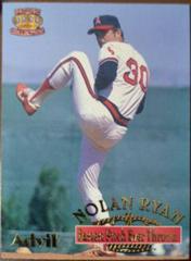 Nolan Ryan [Fastest Pitch Ever Thrown] #23 Baseball Cards 1996 Pacific Advil Nolan Ryan Prices