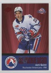 Jack Quinn [Red] #AR-6 Hockey Cards 2022 Upper Deck AHL All Rookie Team Prices
