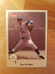 Tom Seaver #72 Baseball Cards 2002 Fleer Greats Prices