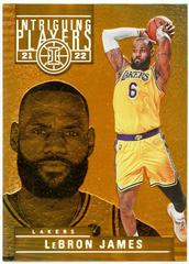 LeBron James [Orange] #6 Basketball Cards 2021 Panini Illusions Intriguing Players Prices