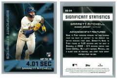 Garrett Mitchell [Blue] Baseball Cards 2023 Topps Significant Statistics Prices