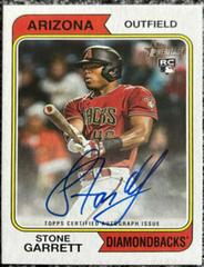 Stone Garrett #ROA-SGT Baseball Cards 2023 Topps Heritage Real One Autographs Prices