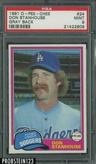 Don Stanhouse [Gray Back] #24 Baseball Cards 1981 O Pee Chee Prices