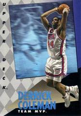 Derrick Coleman #17 Basketball Cards 1992 Upper Deck MVP Holograms Prices