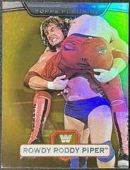 Rowdy Roddy Piper [Gold] Wrestling Cards 2010 Topps Platinum WWE Prices