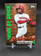 Orelvis Martinez [Green] Baseball Cards 2022 Topps Pro Debut Brick by Brick Prices
