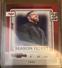 Edge [Red] #110 Wrestling Cards 2022 Panini Chronicles WWE Prices