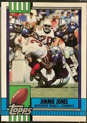 Jimmie Jones Football Cards 1990 Topps Traded Prices