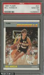 Bill Hanzlik #47 Basketball Cards 1987 Fleer Prices