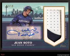 Juan Soto #ASAJP-JS Baseball Cards 2023 Topps Update All Star Autographs Jumbo Patch Prices