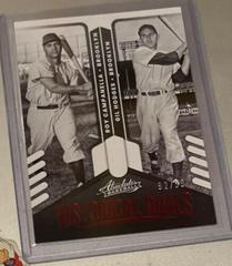 Gil Hodges, Roy Campanella [Spectrum Red] #HD-RG Baseball Cards 2022 Panini Absolute Historical Duals Prices
