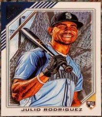 Julio Rodriguez [Art Variation] Baseball Cards 2022 Topps Gallery Prices