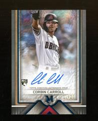 Corbin Carroll [Sapphire] Baseball Cards 2023 Topps Museum Collection Archival Autographs Prices
