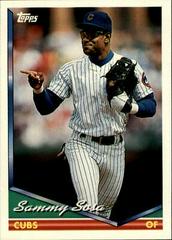 Sammy Sosa Baseball Cards 1994 Topps Prices