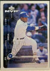 Sammy Sosa [Checklist] #219 Baseball Cards 1999 Upper Deck MVP Prices