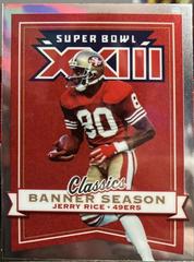 Jerry Rice #BS-13 Football Cards 2022 Panini Classics Banner Season Prices