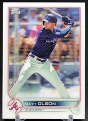 Matt Olson #149 Baseball Cards 2022 Topps 3D Prices