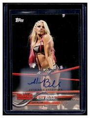 Alexa Bliss [Autograph] #102 Wrestling Cards 2018 Topps WWE Then Now Forever Prices