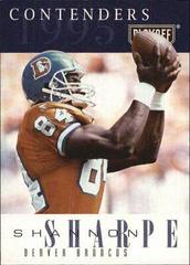 Shannon Sharpe Football Cards 1995 Playoff Contenders Prices