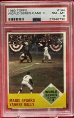 World Series Game 3 Baseball Cards 1963 Topps Prices