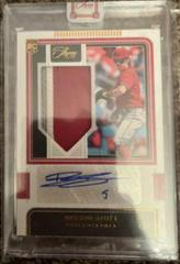 Bryson Stott [Jersey Autograph Red] #120 Baseball Cards 2022 Panini Three and Two Prices