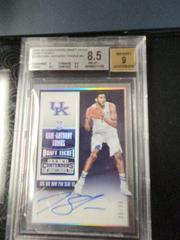 Karl Anthony Towns [Autograph Draft Ticket] Basketball Cards 2015 Panini Contenders Draft Picks Prices