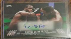 Ovince Saint Preux [Green] Ufc Cards 2017 Topps UFC Knockout Autographs Prices
