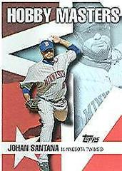 Johan Santana Baseball Cards 2007 Topps Hobby Masters Prices