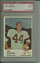Jim Shofner #15 Football Cards 1961 Fleer Prices