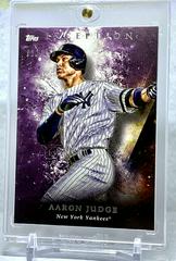 Aaron Judge [Purple] #1 Baseball Cards 2018 Topps Inception Prices