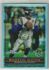 Warren Moon [Refractor] Football Cards 1996 Topps Chrome Prices