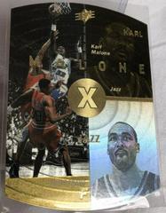 Karl Malone [Gold] Basketball Cards 1997 Spx Prices